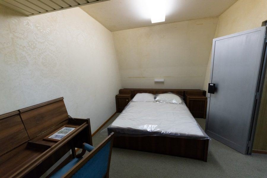 Titov krevet za spavanje u Titovom bunker Konjic